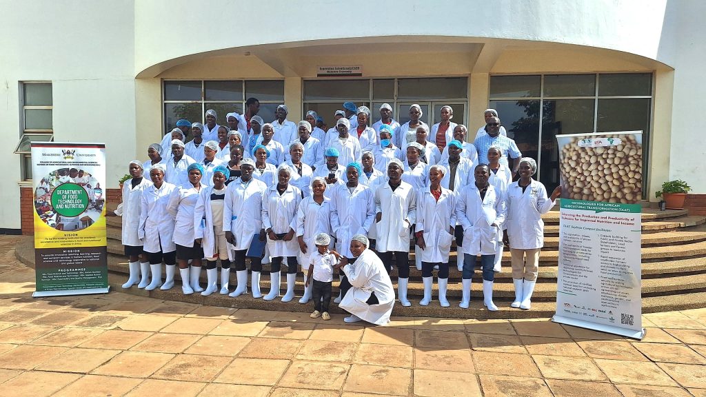 Mak-CAES Trains Small-Scale Processors on Soybean Value Addition & Product Development