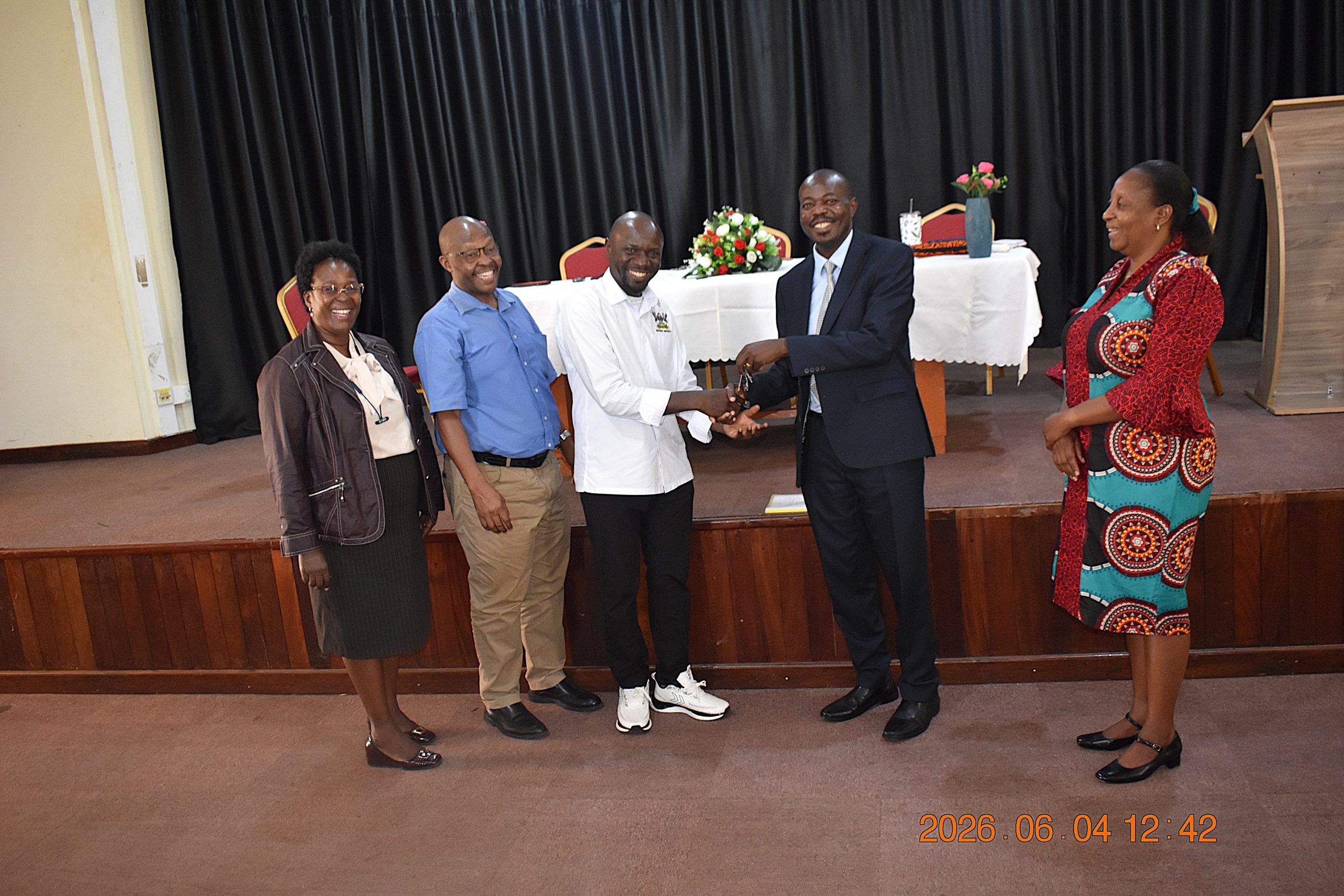 Prof. Isa Kabenge Officially Hands Over Leadership of DABE to Prof. Joshua Wanyama